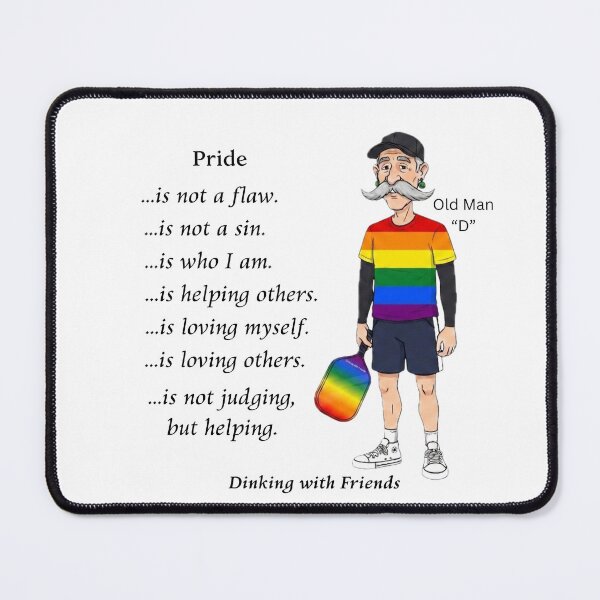 Item preview, Pride for all....Old Man "D" designed and sold by Picklenut1969.