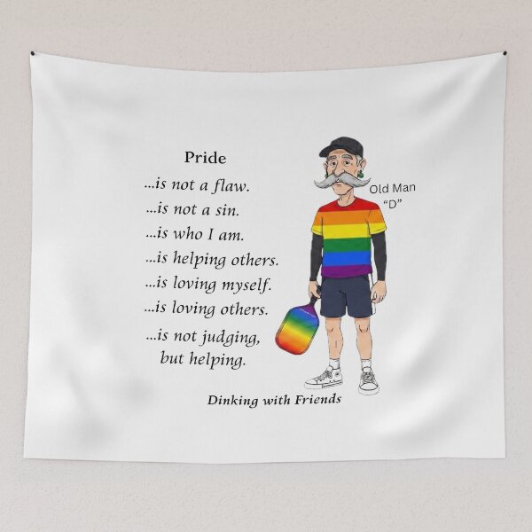 Item preview,  Pride for all....Old Man "D" designed and sold by Picklenut1969.