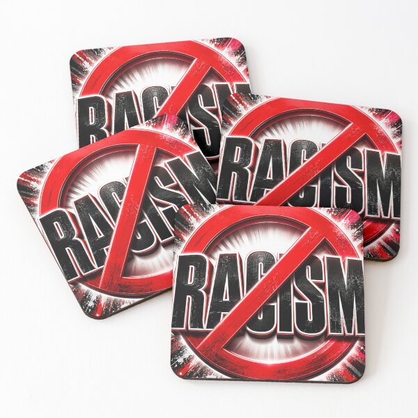 Item preview, No Racism Bold Protest Art designed and sold by The Tower Project.