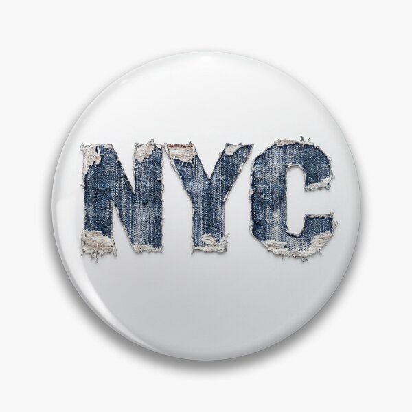 Item preview, Distressed Denim NYC Ripped Patch designed and sold by NeoAxentra.