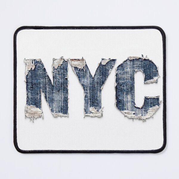 Item preview, Distressed Denim NYC Ripped Patch designed and sold by NeoAxentra.