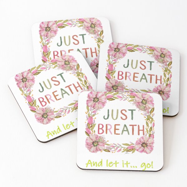 Item preview, Just Breathe and Let It Go designed and sold by Dezyne Labs.