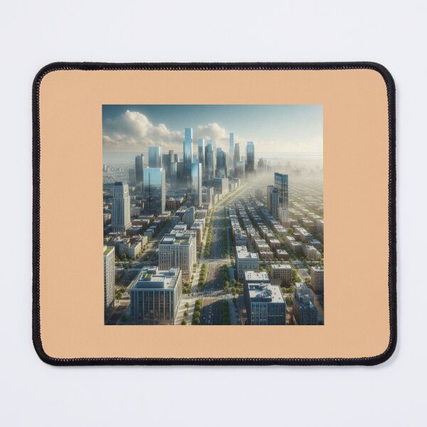 Item preview, Pennsville USA Downtown Skyline And Beautiful Four Direction Cityscape designed and sold by PaintMeWorld.