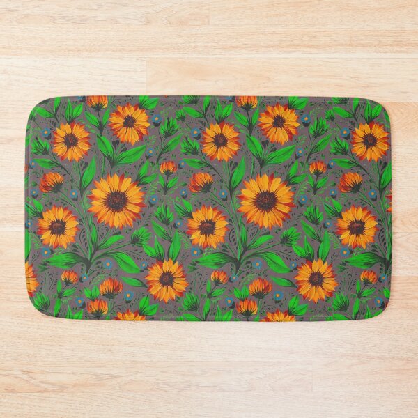 Item preview, Sunflowers pattern Plum designed and sold by Zenclover.