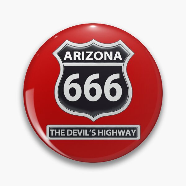 Item preview, ROAD SIGN, ARIZONA 666, DEVILS HIGHWAY, ROUTE 191, BIKERS designed and sold by classic car craze.