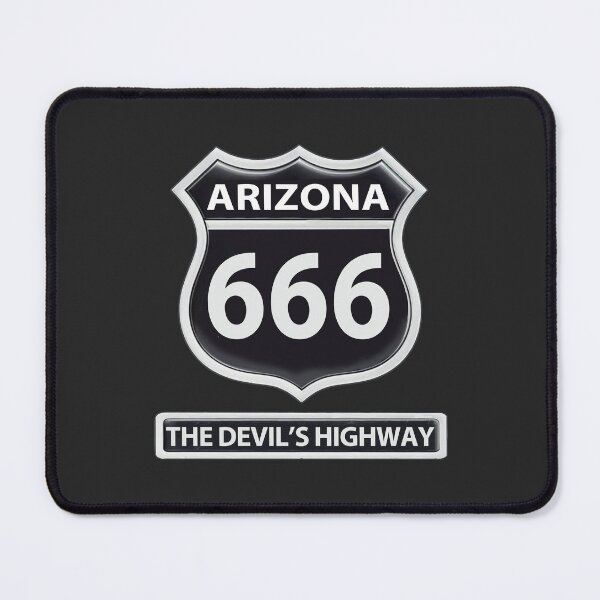 Item preview, ROAD SIGN, ARIZONA 666, DEVILS HIGHWAY, ROUTE 191, BIKERS designed and sold by classic car craze.