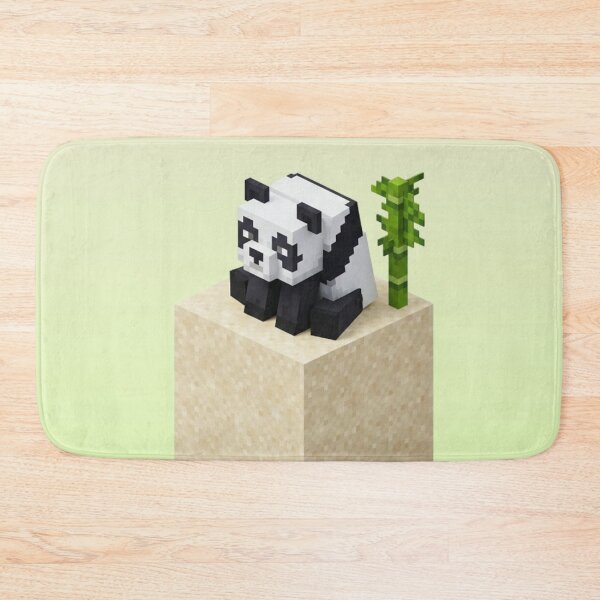 Item preview, Panda Block Buddy (Green) designed and sold by LyssasMindArt.