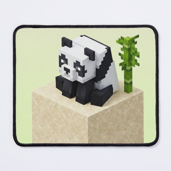 Item preview, Panda Block Buddy (Green) designed and sold by LyssasMindArt.
