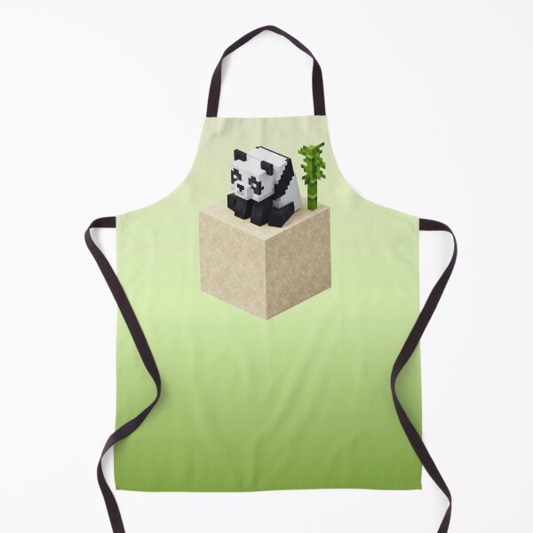 Item preview, Panda Block Buddy (Green) designed and sold by LyssasMindArt.