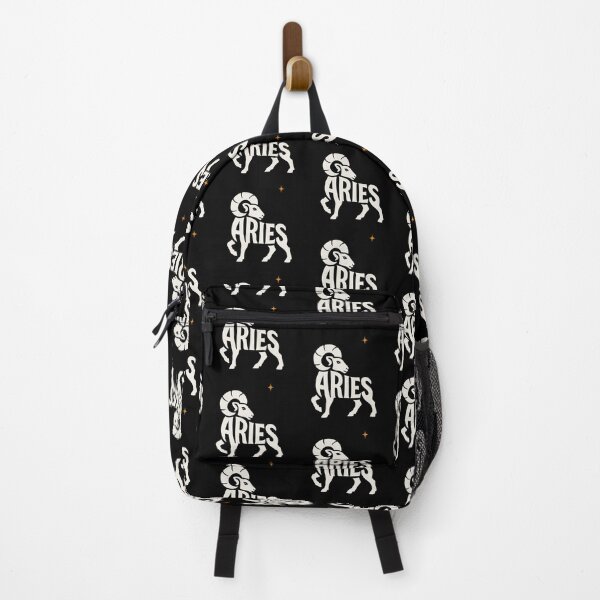 Item preview, Aries Zodiac Ram Typography Symbol Art designed and sold by PlanetEye Designs.