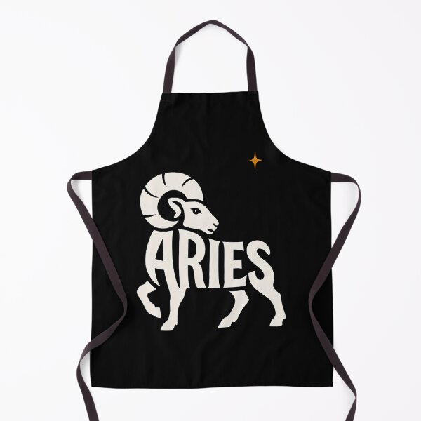 Item preview, Aries Zodiac Ram Typography Symbol Art designed and sold by PlanetEye Designs.