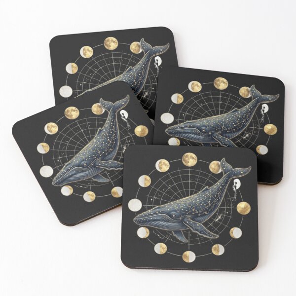 Item preview, Celestial Humpback Whale designed and sold by krish-prints.