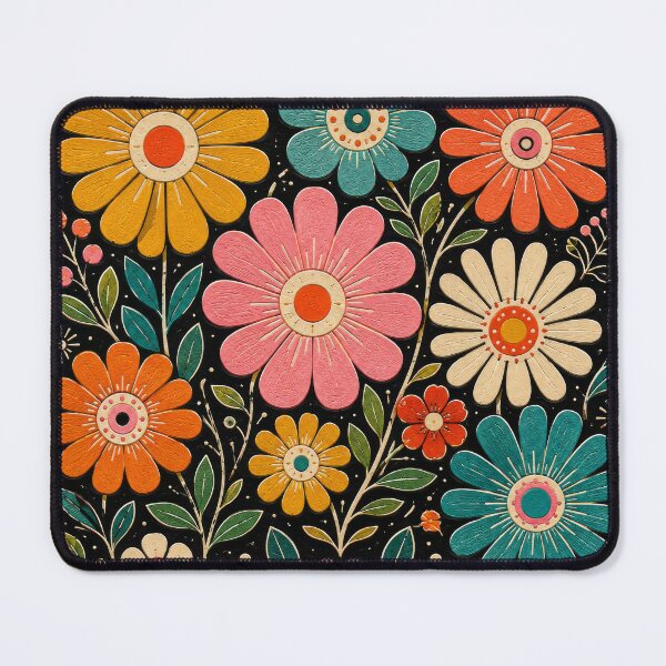 Item preview, Retro Vintage Garden Flowers designed and sold by scicilysimonee.
