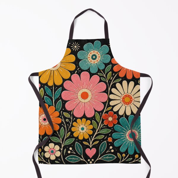 Item preview, Retro Vintage Garden Flowers designed and sold by scicilysimonee.