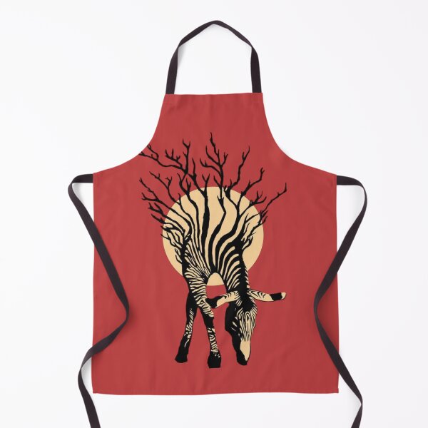 Item preview, Surreal Zebra Tree Wildlife Illustration Nature Art Design designed and sold by The craft.
