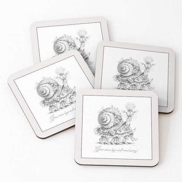 Item preview, Snail Away designed and sold by DrolmaRinArt.