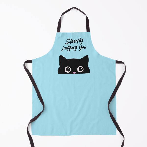Item preview, Silently Judging You Black Cat Side Eye Funny Cat Design designed and sold by Hallowed Artistry.