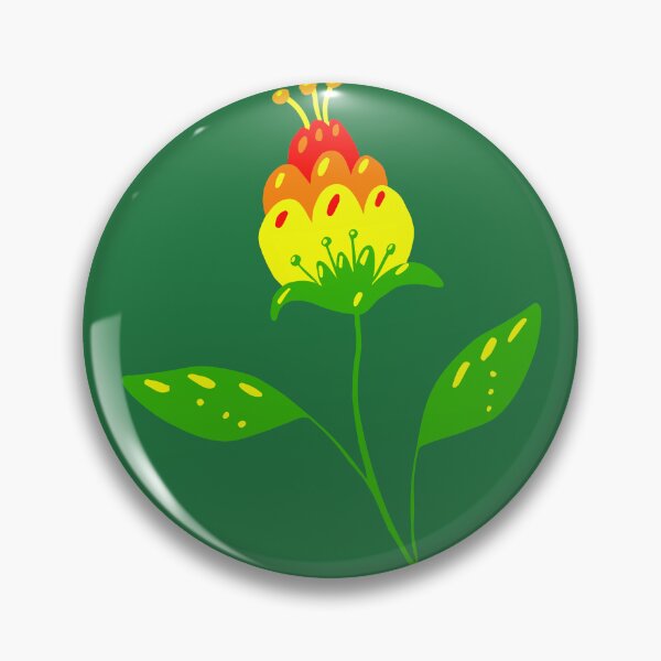 Item preview,  Folk Art Flower Bright Gradient Colorful Floral Graphic Design designed and sold by ZorianArt.