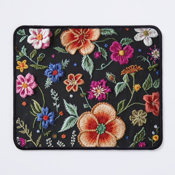 Item preview, Beautiful Embroidered Flower Pattern designed and sold by LuMarks.