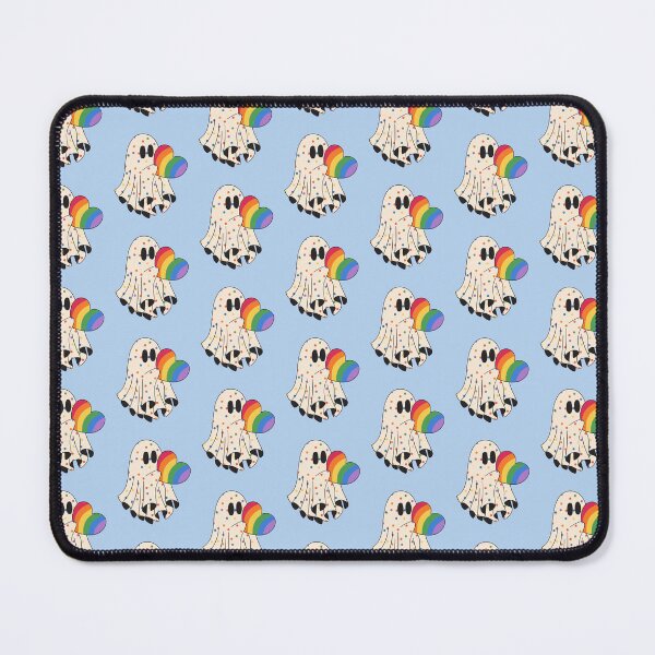 Item preview, Cute pride ghost holding heart designed and sold by stellacreates.
