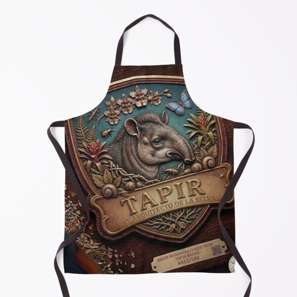 Item preview, Tapir the Architect of the Jungle Carved Shield designed and sold by Raices del Litoral .
