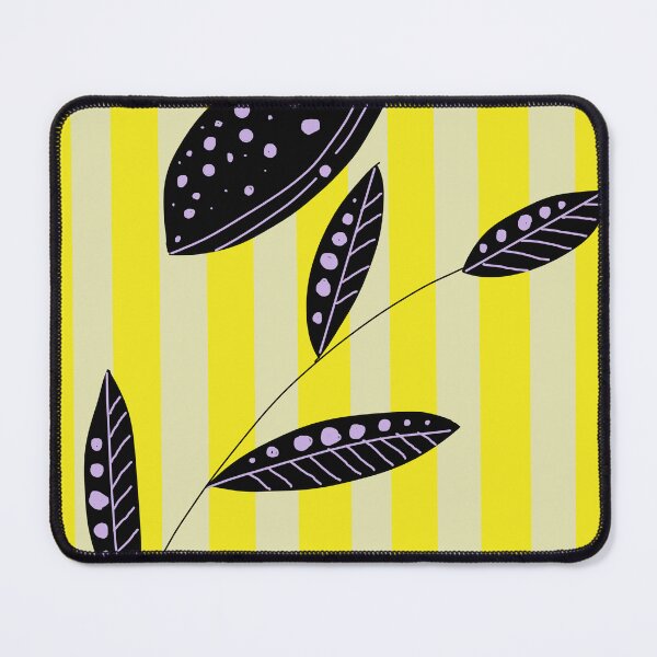 Item preview, Modern Botanical Lemon Branch Pattern | Bold Retro Nature Illustration designed and sold by CreationbyNiki.
