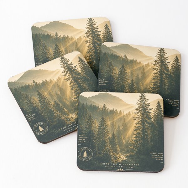 Item preview, FOREST – Luxury Nature Editorial Poster | Vintage Woodland Wall Art | Wilderness Travel Print designed and sold by Watchyyy.