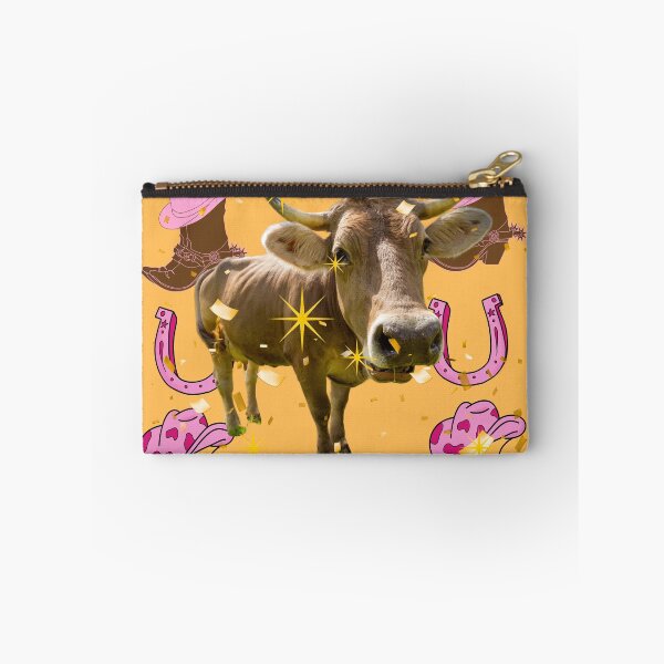 Item preview, Yeehaw cow in pink art designed and sold by Extremeallie.