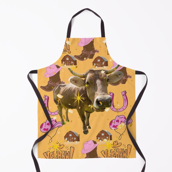 Item preview, Yeehaw cow in pink art designed and sold by Extremeallie.
