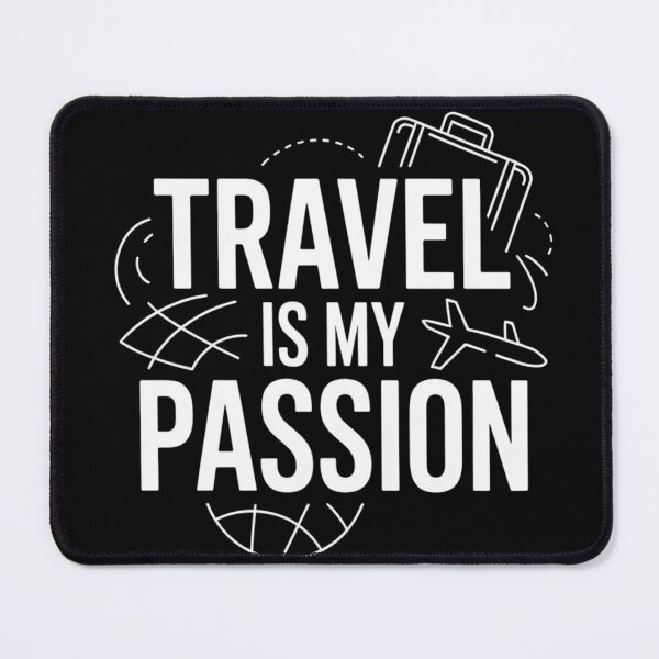 Item preview, Travel is my passion designed and sold by DreamOnShirts.