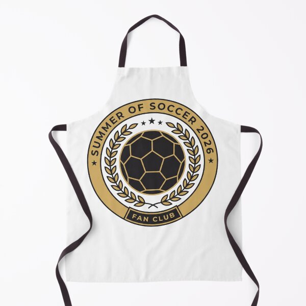 Item preview, Summer of Soccer 2026 Fan Club | Gold Soccer Crest Emblem Fan Shirt Gift designed and sold by FashionFlairLab.