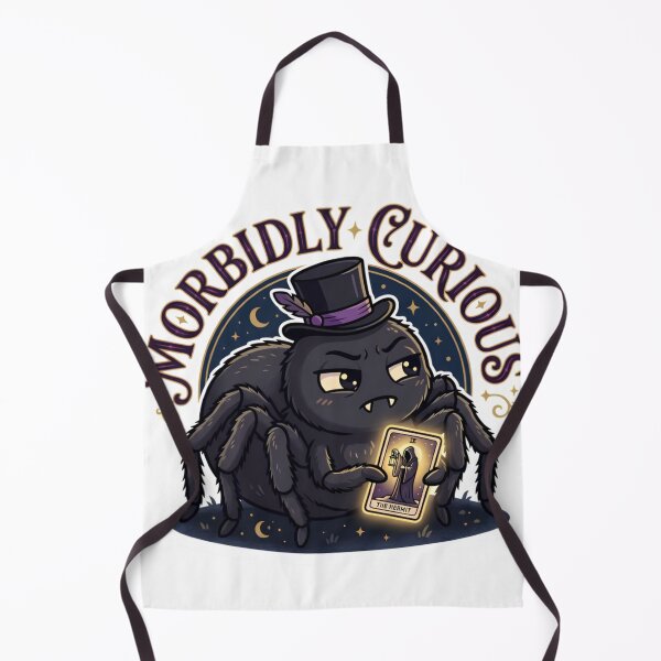Item preview, Morbidly Curious - Spooky Goth Tarot Spider Sticker designed and sold by EnigmaticGoth.