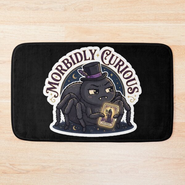 Item preview, Morbidly Curious - Spooky Goth Tarot Spider Sticker designed and sold by EnigmaticGoth.