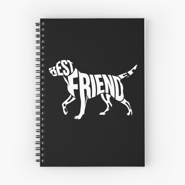 Item preview, Best Friend Dog Typography Silhouette Art designed and sold by PlanetEye Designs.