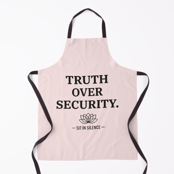 Item preview, Truth Over Security Minimalist Quote Tee designed and sold by SitInSilence24.