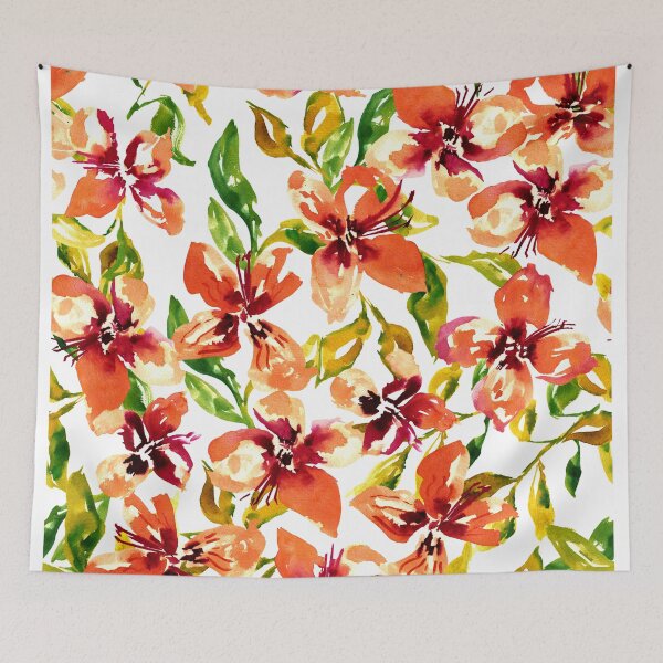 Item preview, Tropical Summer Vibe Hibiscus Flowers designed and sold by aneladesigns.