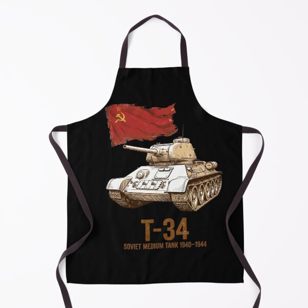 Item preview, T-34 Soviet Medium Tank Vintage Military Blueprint designed and sold by flamini.