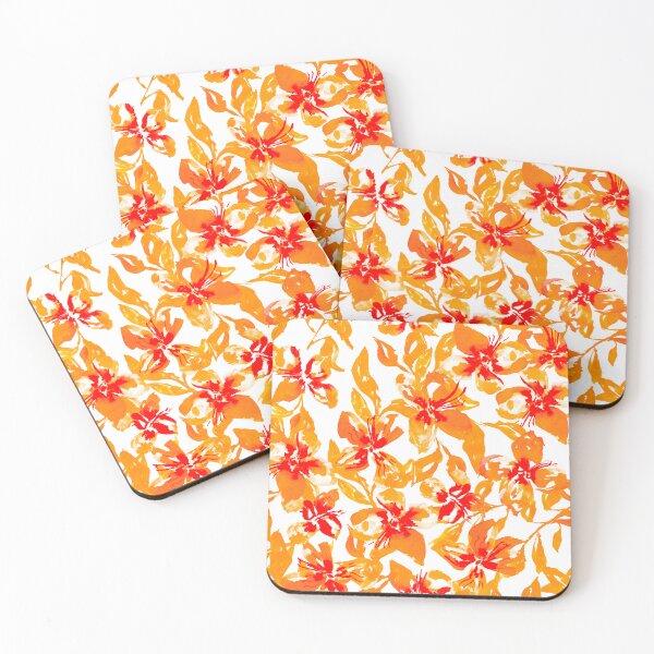 Item preview, Tropical Summer Vibe Hibiscus Flowers designed and sold by aneladesigns.