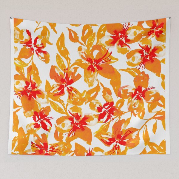 Item preview, Tropical Summer Vibe Hibiscus Flowers designed and sold by aneladesigns.