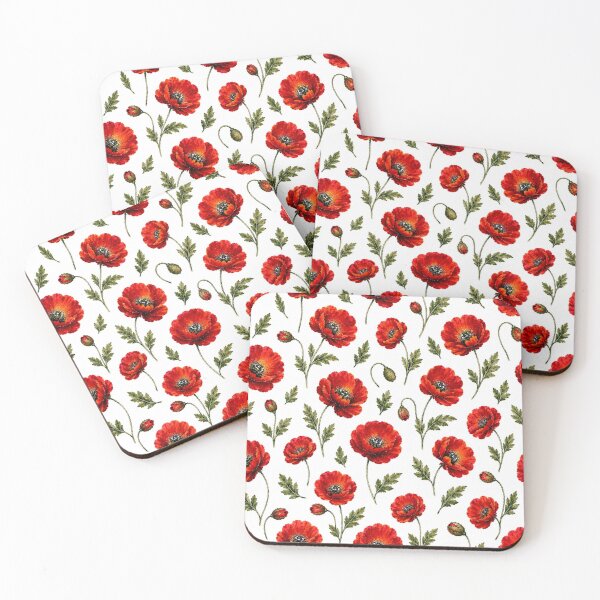 Item preview, Red Poppies  designed and sold by zibziby.