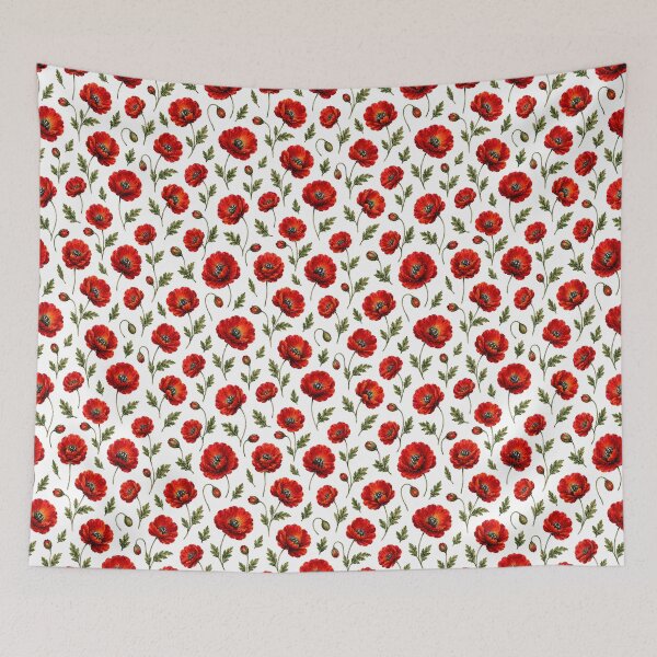 Item preview, Red Poppies  designed and sold by zibziby.