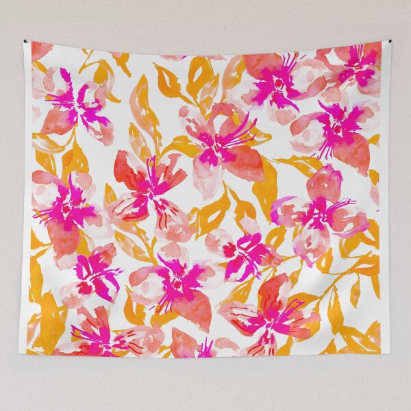 Item preview, Tropical Summer Vibe Hibiscus Flowers designed and sold by aneladesigns.