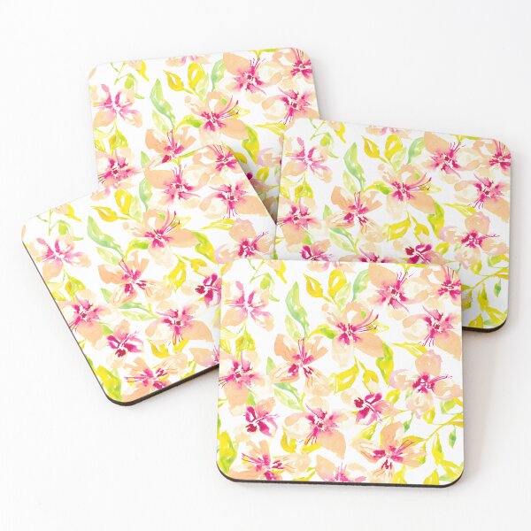 Item preview, Tropical Summer Vibe Hibiscus Flowers designed and sold by aneladesigns.