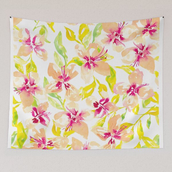 Item preview, Tropical Summer Vibe Hibiscus Flowers designed and sold by aneladesigns.