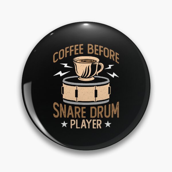 Item preview, Snare Drum Player Coffee Drummer Coffee Lover designed and sold by tshirtconcepts.