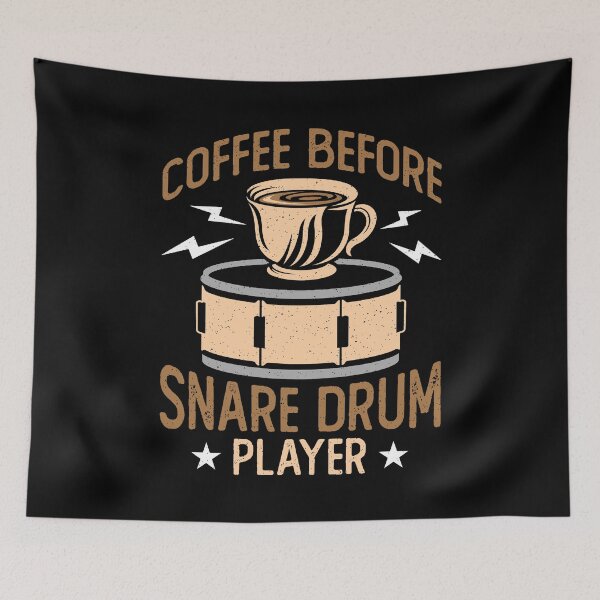 Item preview, Snare Drum Player Coffee Drummer Coffee Lover designed and sold by tshirtconcepts.