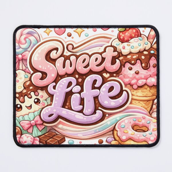 Item preview, Sweet Life Cute Dessert Aesthetic Design designed and sold by ILYASSE1.