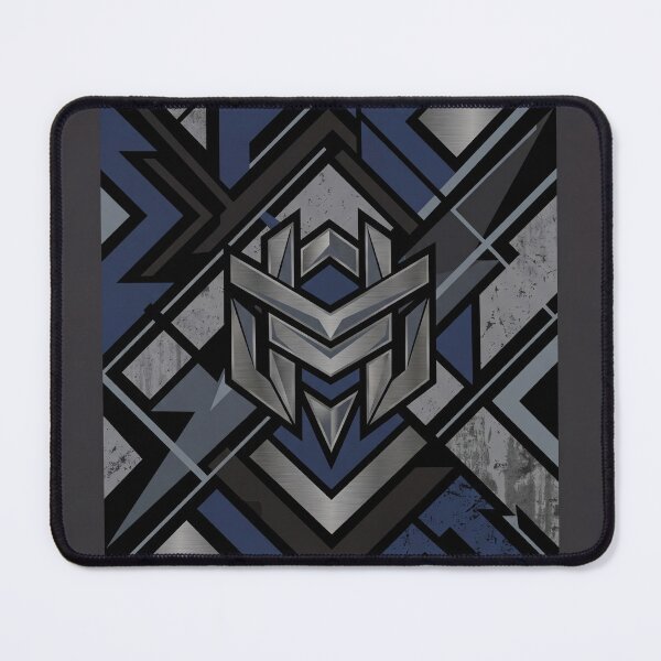 Item preview, Modern Blue and Grey Geometric Abstract art designed and sold by SubhAksara.