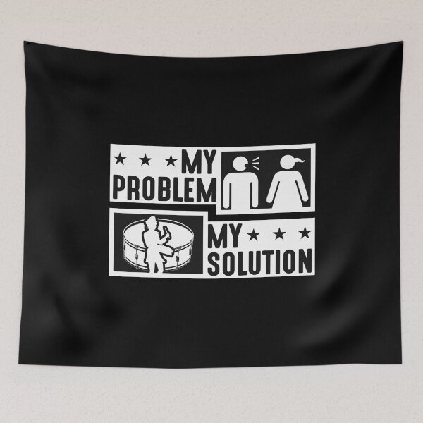 Item preview, Snare Drum Player My Problem My Pictogram Mom Dad designed and sold by tshirtconcepts.