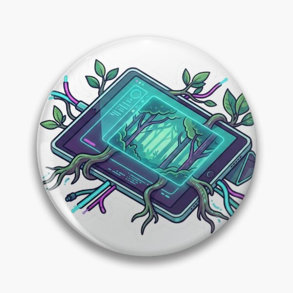 Item preview, Cyberpunk Tablet Digital Design Geek Art designed and sold by caffeinepixels.